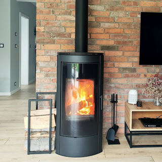 Wood burning stove - Titan panorama with 11kw