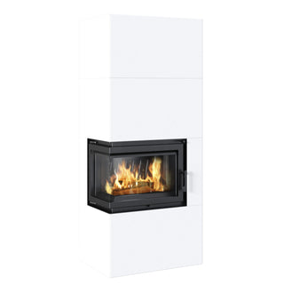 Fireplace 8KW BIANCO-WHITE