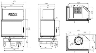 insatskamin ALBERO-AL 11kw